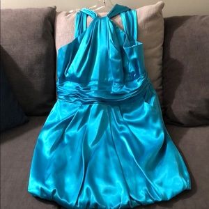 A David’s bridal bridesmaid dress.